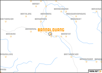 map of Ban Nalouang