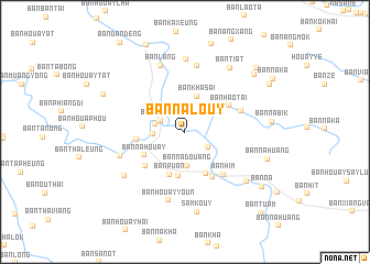 map of Ban Nalouy