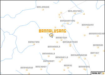 map of Ban Nalusang