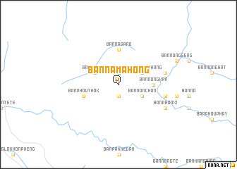 map of Ban Na Mahong