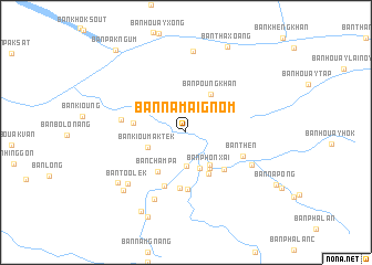 map of Ban Namaignôm