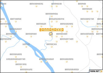 map of Ban Namakka