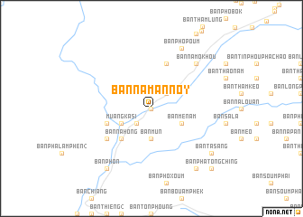 map of Ban Naman Noy