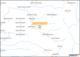 map of Ban Na Man