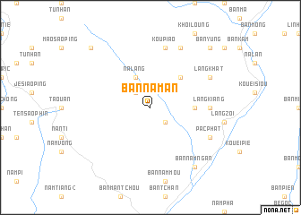 map of Bản Nam An