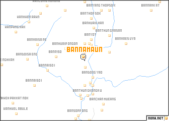 map of Ban Na Ma Un