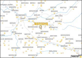 map of Ban Nama