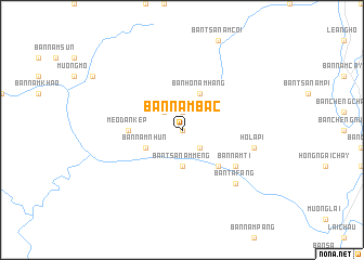 map of Bản Nam Bac