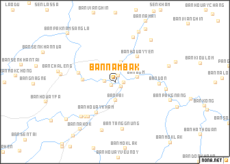 map of Ban Nambak