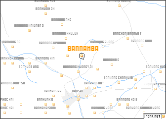 map of Ban Nam Ba