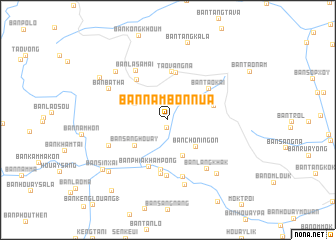 map of Ban Nambon-Nua