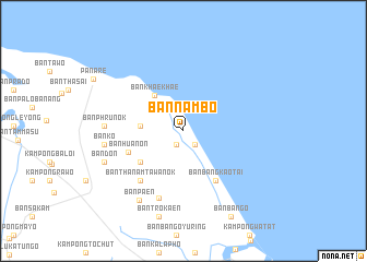 map of Ban Nam Bo