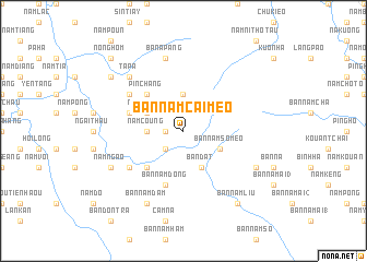 map of Bản Nam Cầi Mếo