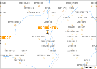 map of Bản Nam Cay