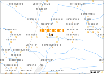 map of Ban Nam Cham