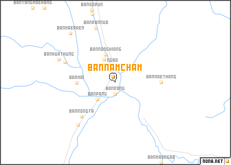 map of Ban Nam Cham