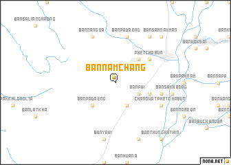 map of Ban Nam Chang