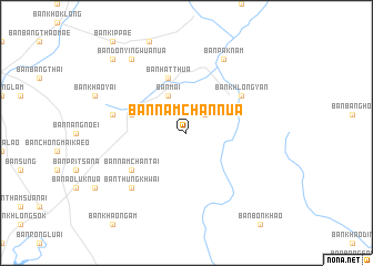 map of Ban Nam Chan Nua