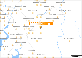 map of Ban Nam Chan Tai