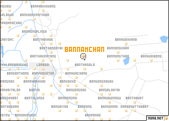 map of Ban Nam Chan