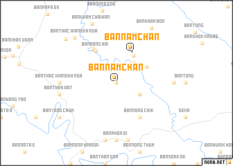 map of Ban Nam Chan