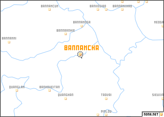 map of Bản Nằm Cha