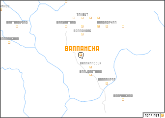 map of Ban Namcha