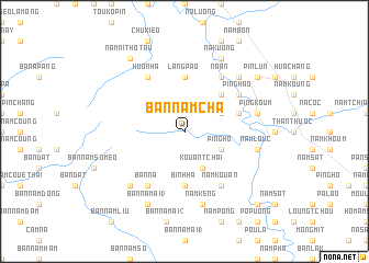 map of Bản Nam Cha