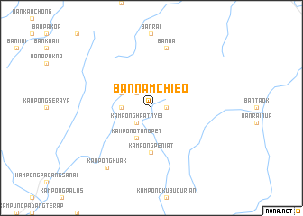 map of Ban Nam Chieo