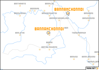 map of Ban Nam Chon Noi