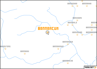 map of Bản Nắm Củm