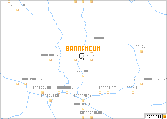 map of Bản Nằm Củm