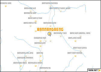 map of Ban Nam Daeng