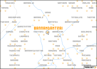 map of Bản Nam Ðam Trại
