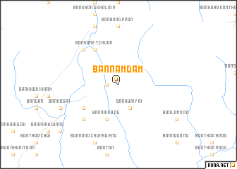 map of Ban Nam Dam