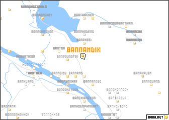 map of Ban Namdik