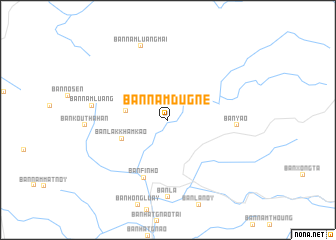 map of Ban Namdugné