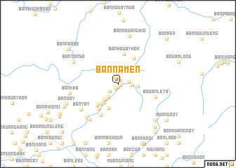 map of Ban Namèn