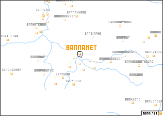 map of Ban Namèt