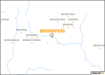 map of Ban Namfèng