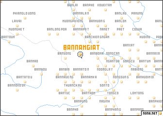 map of Bản Nâm Giát