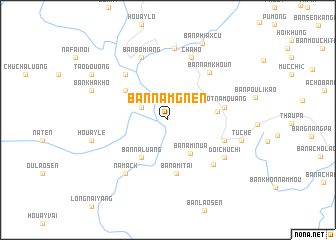 map of Ban Namgnén