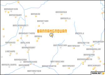 map of Ban Namgnouan
