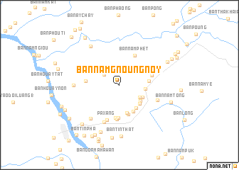 map of Ban Namgnoung-Noy