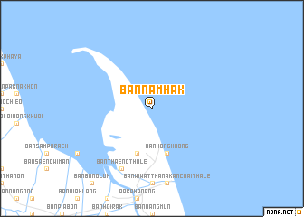 map of Ban Nam Hak