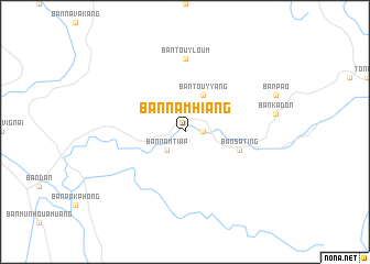 map of Ban Namhiang