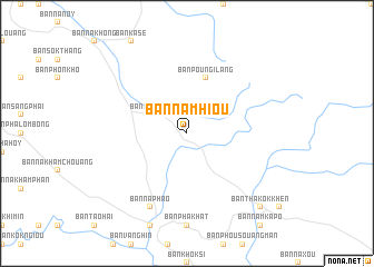 map of Ban Namhiou