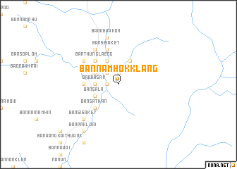 map of Ban Nam Hok Klang