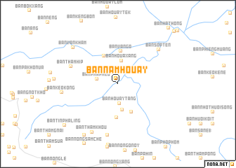 map of Ban Namhouay