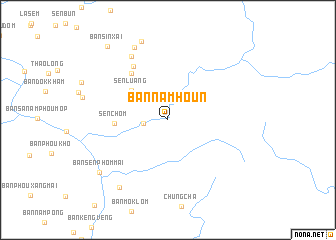 map of Ban Namhoun